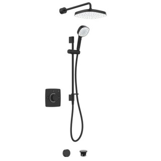 Mira Evoco Triple Outlet Matt Black 1.1967.010