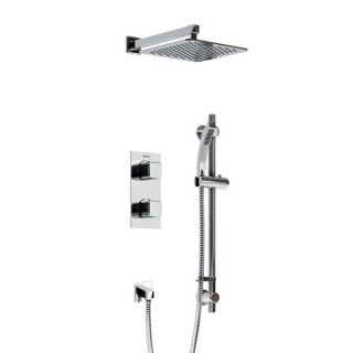 Bristan COBALT SHWR PK Complete Cobalt Recessed Dual Control Shower Pack
