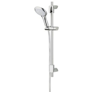 Bristan EVC KIT02 C EVO Shower Kit with Large Multi Function Handset Chrome Plated