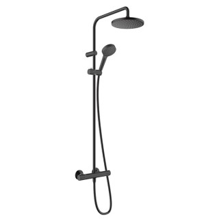 Hansgrohe Vernis Blend Showerpipe 200 1JET with Thermostat Matt Black  26276670