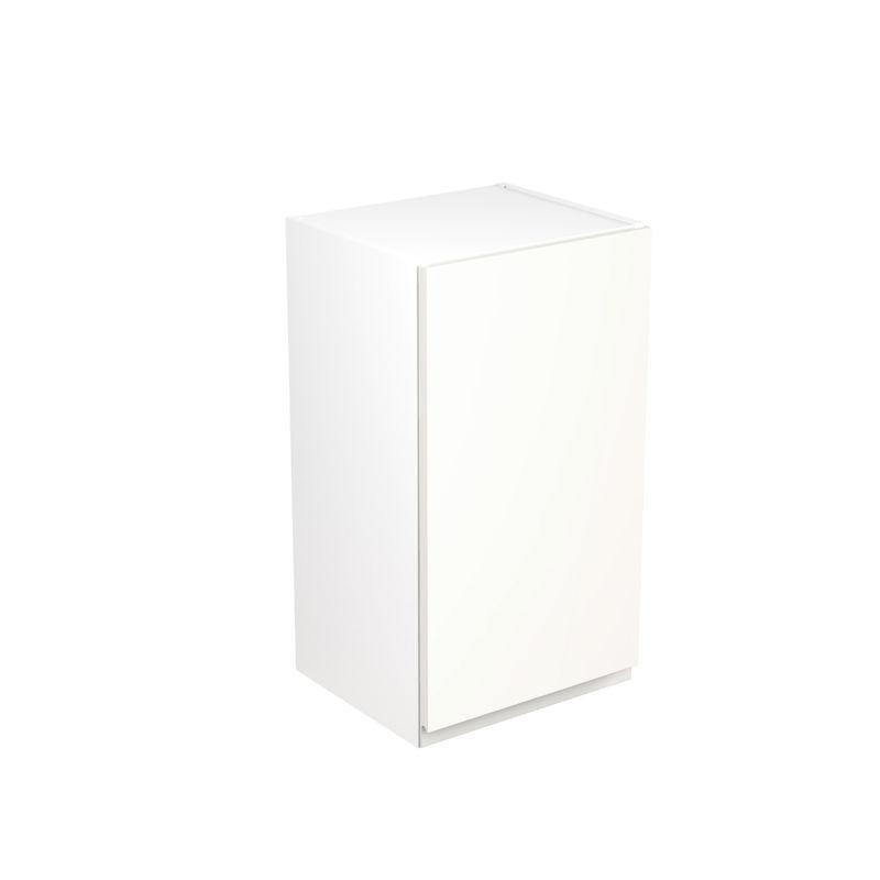 Flatpack Wall Unit J-pull Super Gloss White 400mm - FKKJ0012