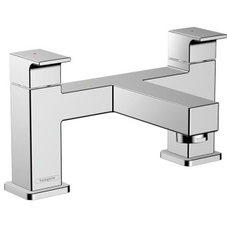 Hansgrohe Vernis Shape 2-hole rim mounted bath mixer - Chrome - 71452000