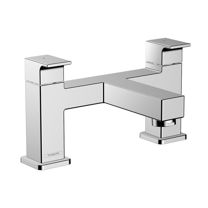 Hansgrohe Vernis Shape 2-hole rim mounted bath mixer - Chrome - 71452000