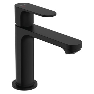 Hansgrohe Rebris S Single lever basin mixer 110 CoolStart EcoSmart+ with pop-up waste set - Matt Black - 72588670