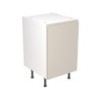 Flatpack Base Unit J-pull Ultra Matt Light Grey 500mm - FKKJ0703