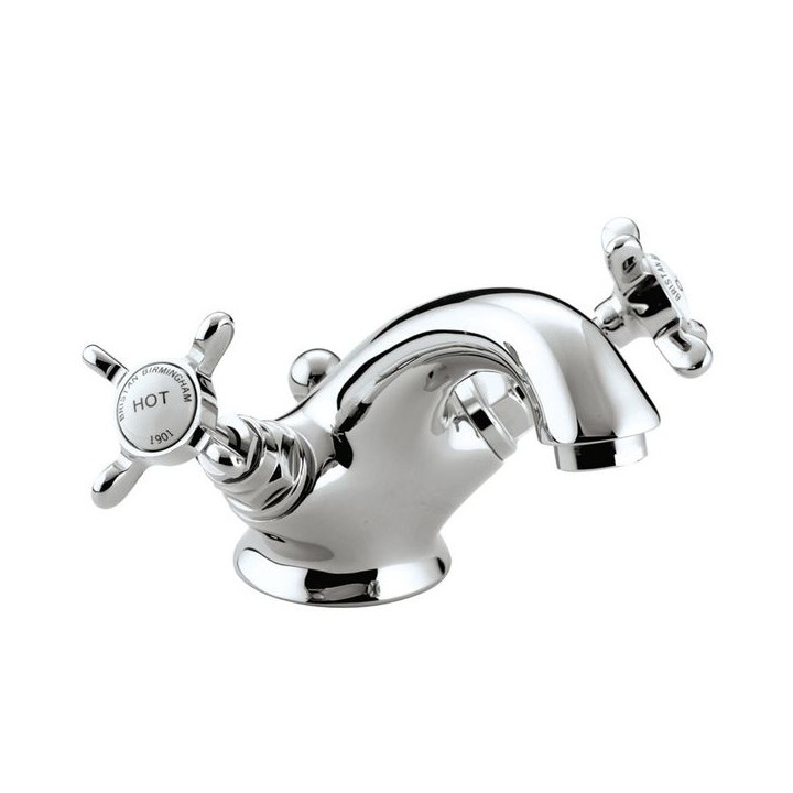 Bristan 1901 Basin Mixer with Ceramic Disc Valves - Chrome
