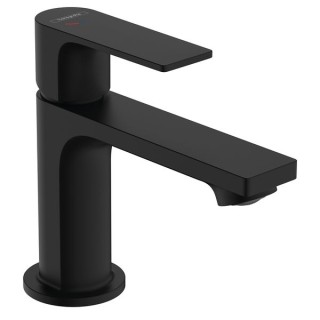 Hansgrohe Rebris E Single lever basin mixer 80 CoolStart without waste set - Matt Black - 72554670