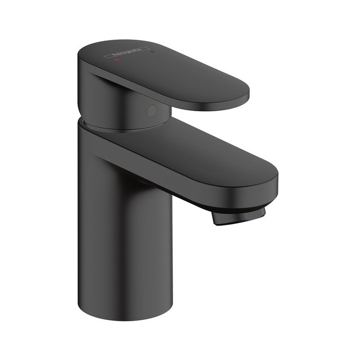 Hansgrohe Vernis Blend Single lever basin mixer 70 without waste set - Matt Black - 71558670