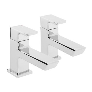 Bristan Cobalt Basin Taps - Chrome