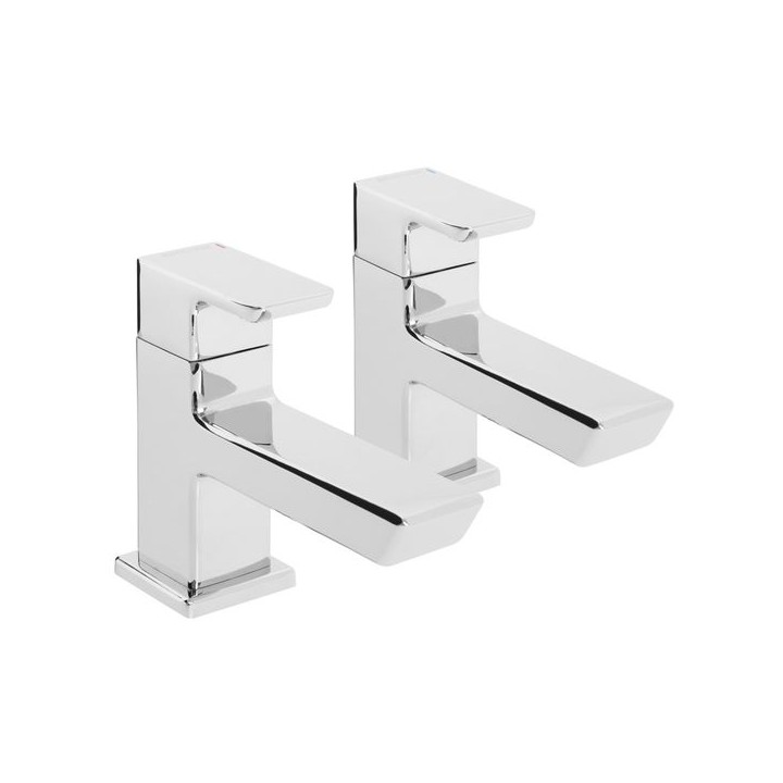 Bristan Cobalt Basin Taps - Chrome
