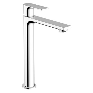 Hansgrohe Rebris E Single lever basin mixer 240 CoolStart EcoSmart+ for washbowls with pop-up waste set - Chrome - 72591000