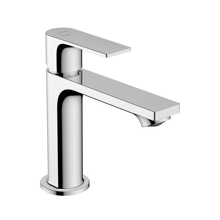 Hansgrohe Rebris E Single lever basin mixer 110 CoolStart with metal pop-up waste set - Chrome - 72551000