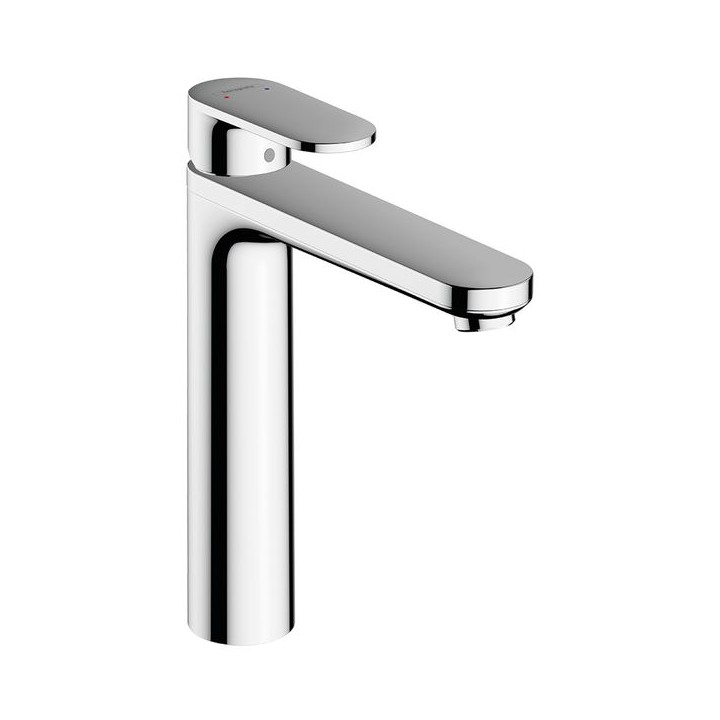Hansgrohe Vernis Blend Single lever basin mixer 190 with isolated water conduction & pop-up waste - Chrome - 71572000