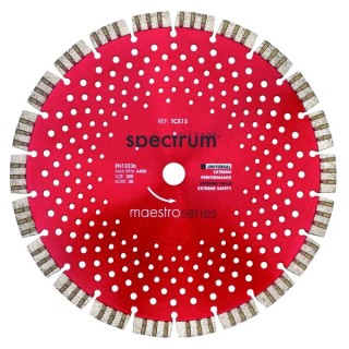 Spectrum Universal TURBO-SEGMENTED Diamond Blade Tc x 15 115mm