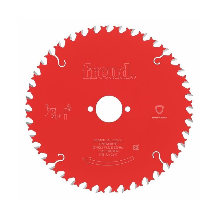 Bosch Freud Tct Circular Saw Blade 190 x 30mm x 24T LP30m 015