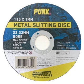 Punk 115mm Metal Cutting Disc