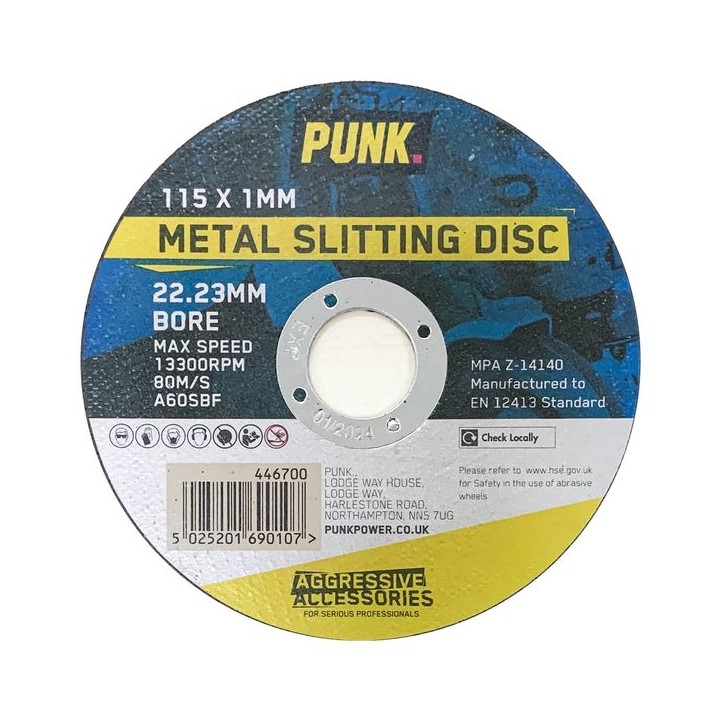 Punk 115mm Metal Cutting Disc