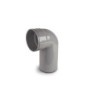 Osmasoil PVC-U Long Tail Bend 90 Degree Grey 110mm SW S 4S260g