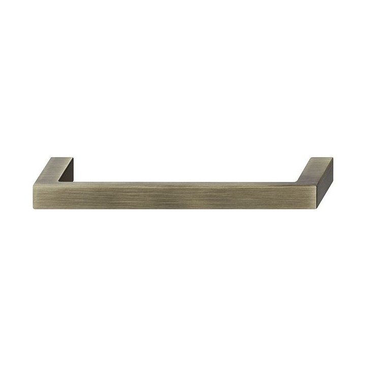 D Handle Antique Brass 160mm Centre