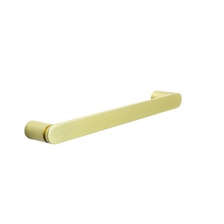 D Handle Oulent Brushed Brass Finish