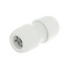 Hep2O straight connector White 10mm