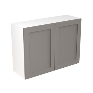 Flatpack Wall Unit Shaker Ultra Matt Dust Grey 1000mm - FKKH0815