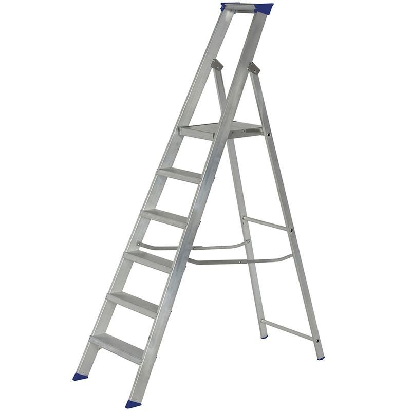 Werner 7150618 Mastertrade Platform Stepladder 6 Tread