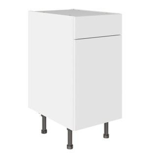 Flatpack 400 Drawerline Base Cabinet Value Slab Standard Matt White