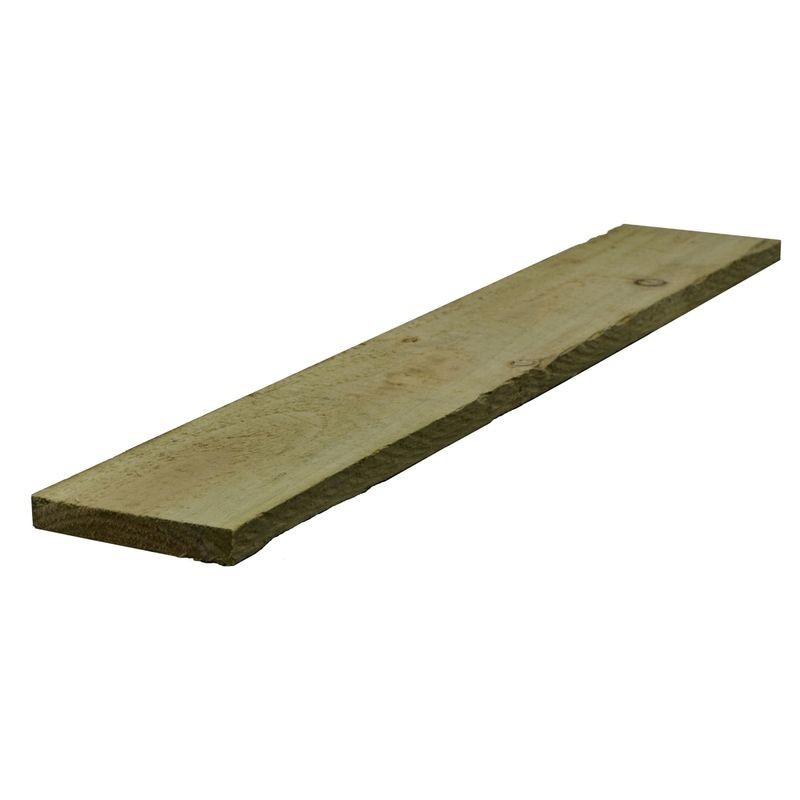 22mm x 225mm x 3m Green Treated Unseasoned Board