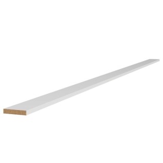 Flatpack Capping Rail Slab Super Gloss White