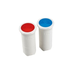 Hep2O HX44/22W Demountable Fitting Blanking Peg 22mm White