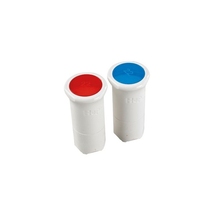 Hep2O HX44/22W Demountable Fitting Blanking Peg 22mm White