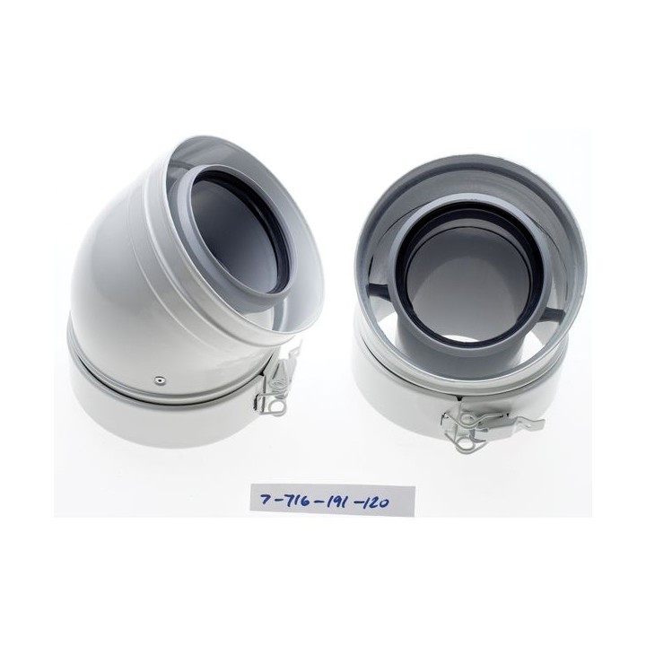 Worcester Bosch 7716191120 GB162 45 Degree Bend