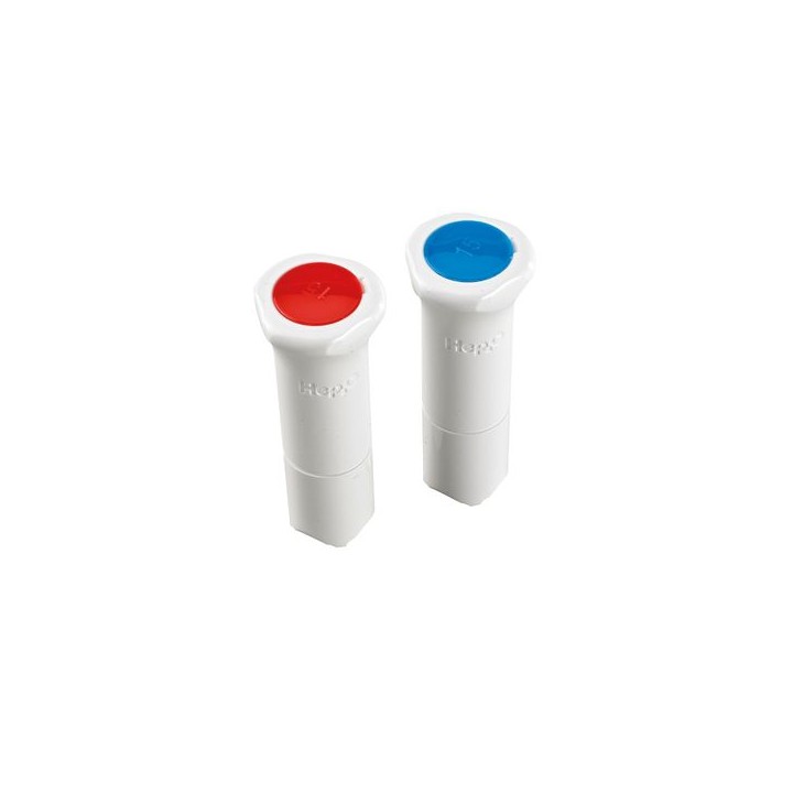 Hep2O HX44/15W Demountable Fitting Blanking Peg 15mm White