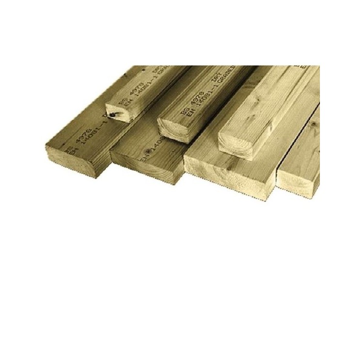 Sawn Treated Timber Softwood Carcassing 22mm x 150mm x 3.0m
