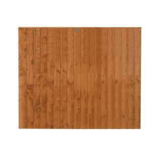 Dip Treated Closeboard Fence Panel 6ft x 5ft Pack of 3