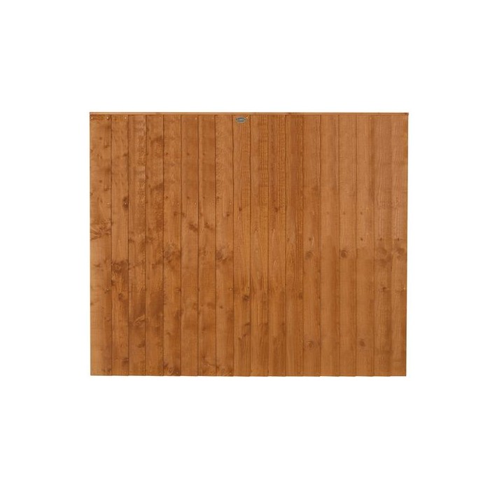 Dip Treated Closeboard Fence Panel 6ft x 5ft Pack of 3