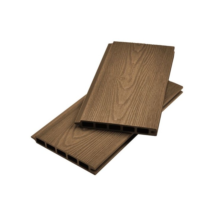 Piranha Brown Cedar Composite Fence Board 161 x 20 x 1800mm