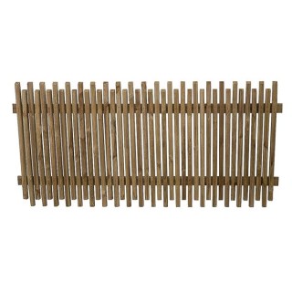 Pressure Treated Contemporary Picket Fence Panel 6ft x 3ft  Pack of 5