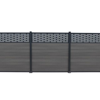 Piranha Composite Fence Horizontal Trellis