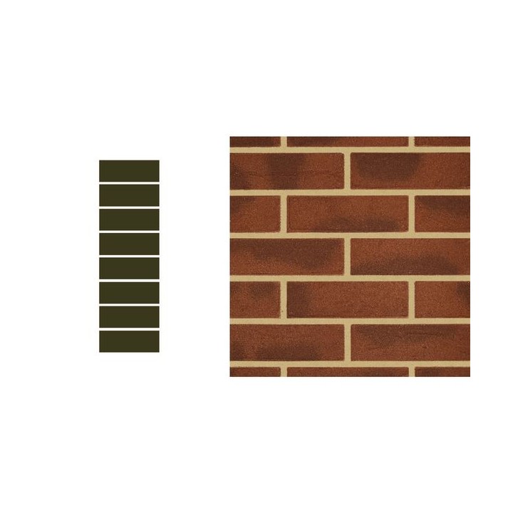 Weberwall Brick Soldier Antique Red (8 per pack)