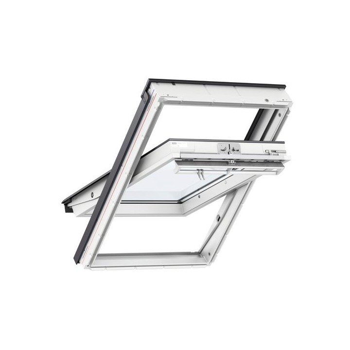 VELUX Centre Pivot Roof Window White Maintenance Free 780mm x 1400mm GGU MK08 0070Q