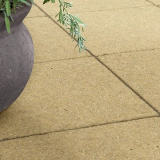 Marshalls Textured Utility Paving Slab Buff 450x450x32mm