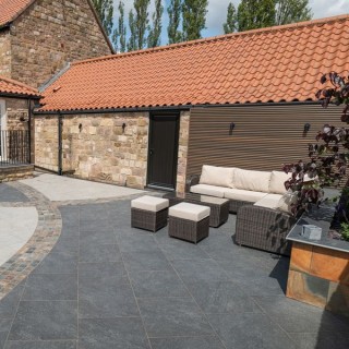 Talasey Cava Quartz Lustre Porcelain Paving 600 x 600mm
