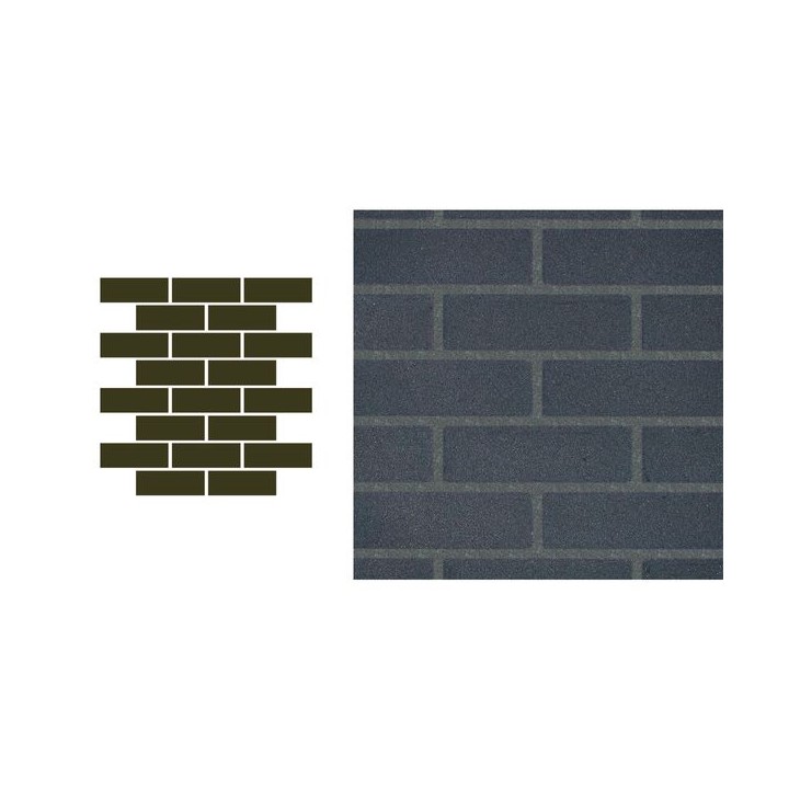 Weberwall Brick Wall Sanded Slate