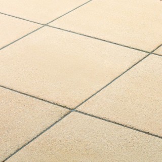 Bradstone Textured Buff Paving Slab 600 x 600 x 35mm