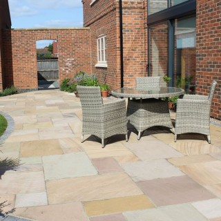 Talasey Classicstone Indian Sandstone Natural Stone Paving Harvest 600 x 900mm