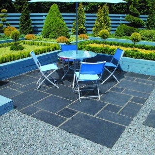 Global Stone Limestone 600 x 600 x 25mm Midnight