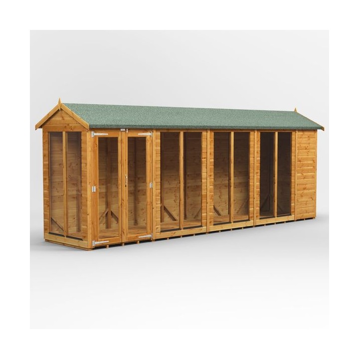 18 x 4 Power Apex Summerhouse