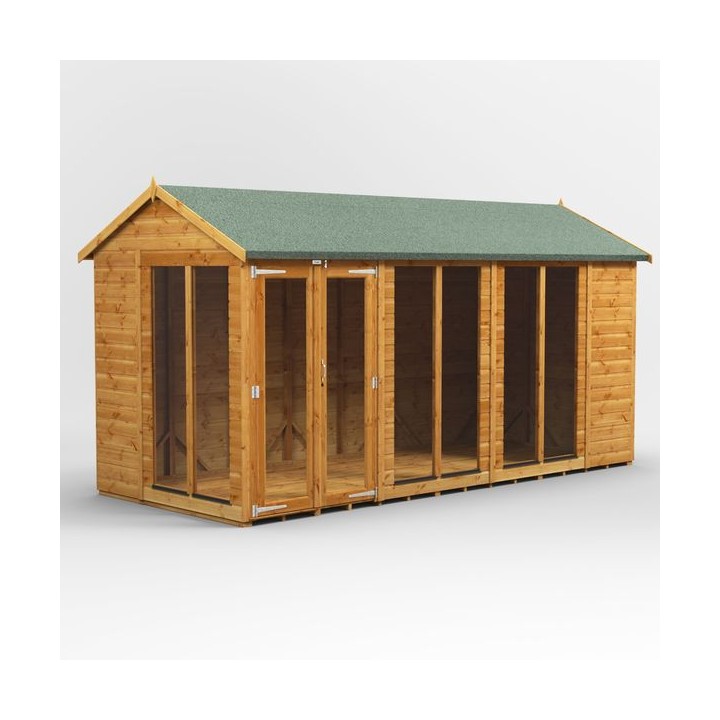 14 x 6 Power Apex Summerhouse
